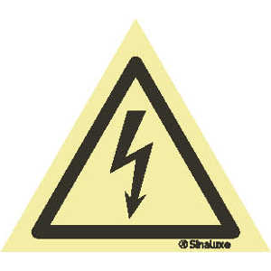 Sinal Triangular Pequeno Perigo de Electrocussão